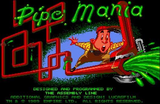 Pipe Mania Amiga