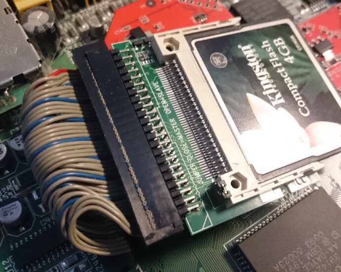 Compact Flash adapter Installation