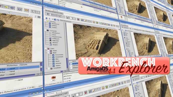 workbench explorer shot AmigaOS 4