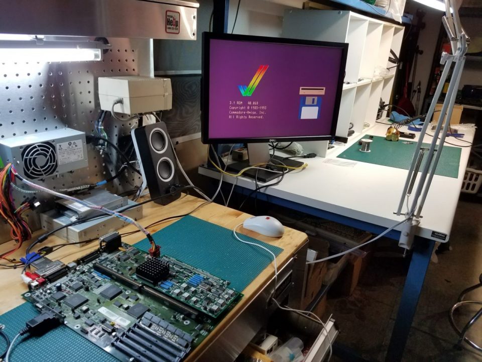 Amiga 4000D Rev B replica Project is Alive