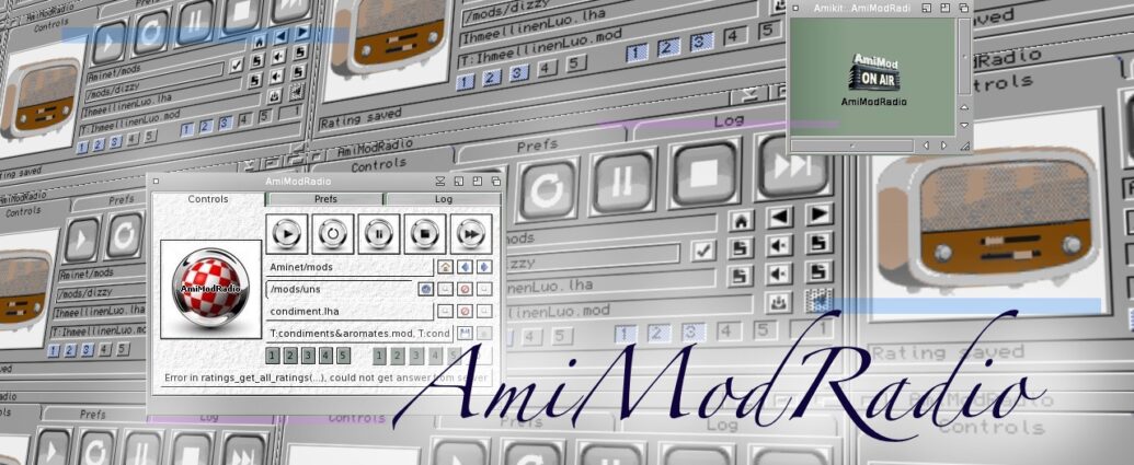 Let's introduce you to AmiModRadio, Amiga website by Tygre