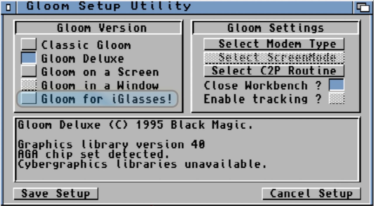 VR i-glasses from ESCOM and Amiga Technologies in 1995