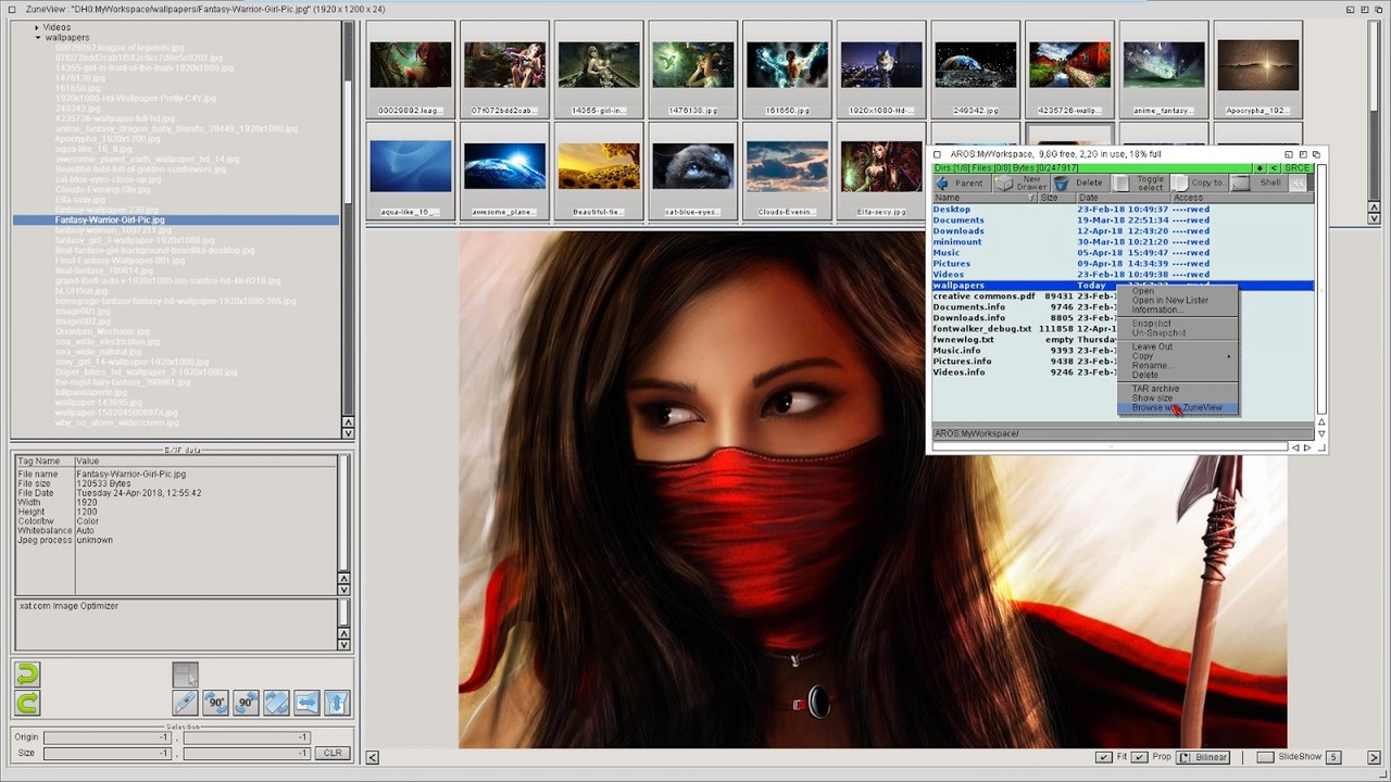 It's AROS time with Icaros Desktop 2.2.3