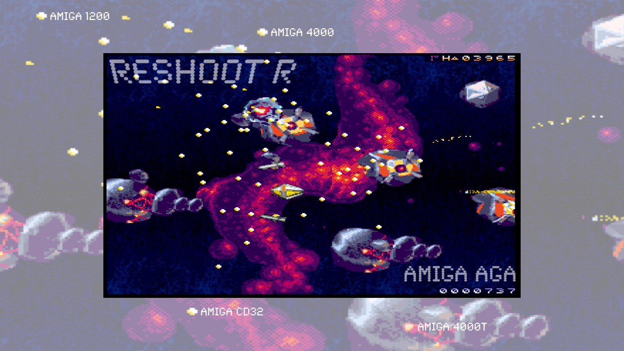 RESHOOT R brings Action to the Amiga, Amiga AGA game with Japanese shooter touch