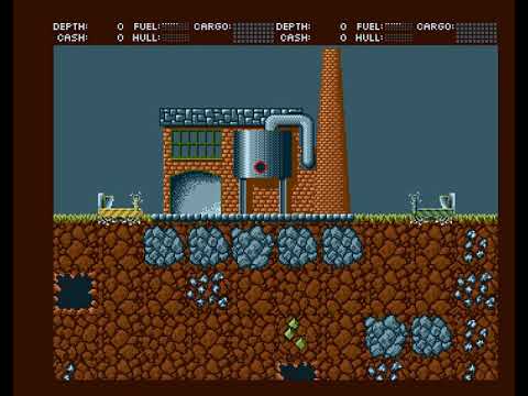 AMIner is a Sci-Fi mining game with Party elements for Amiga