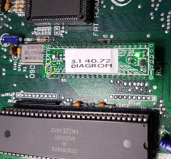 Dual Kickstart ROM for all Amiga 500 and Amiga 600