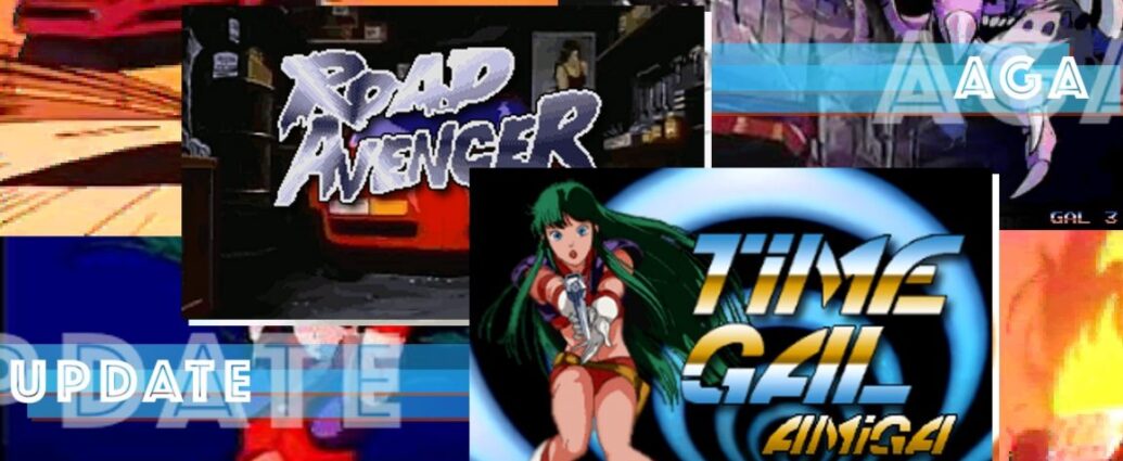 Time Gal and Road Avenger Updates Available for Amiga