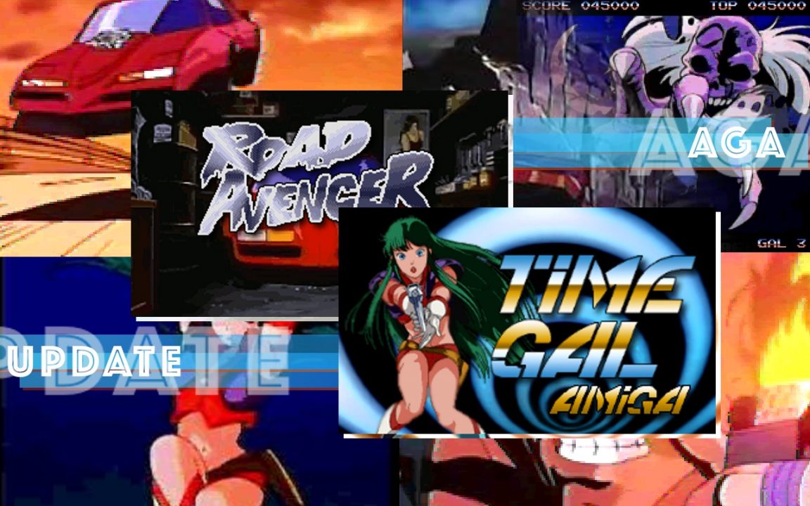Time Gal and Road Avenger Updates Available for Amiga