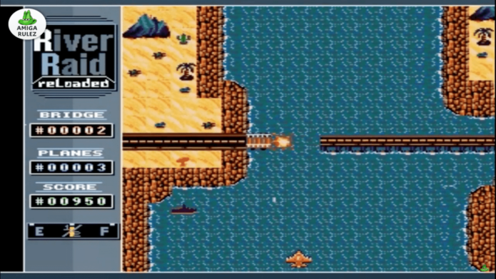 River Raid clone for Amiga