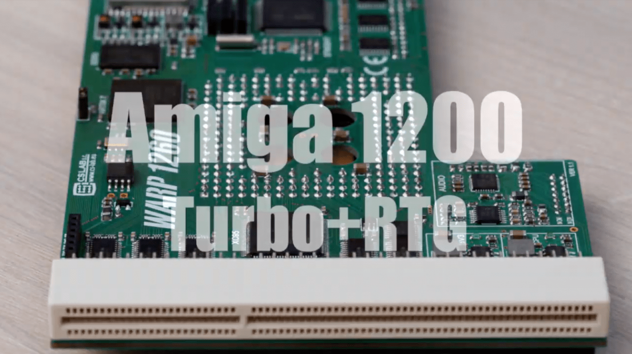 Classic Amiga will soon Warp into 68060 Dimension