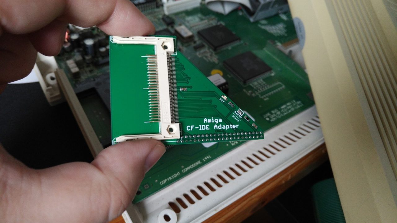 CF2IDE is the Perfect Compact Flash solution for Amiga