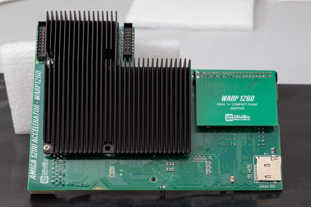 New Warp 1260 Cooler for Amiga 1200 is under Testing