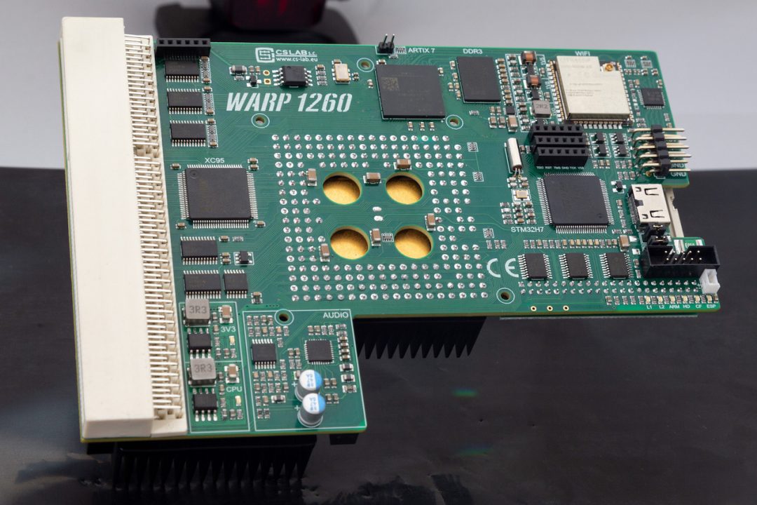 New Warp 1260 Cooler for Amiga 1200 is under Testing