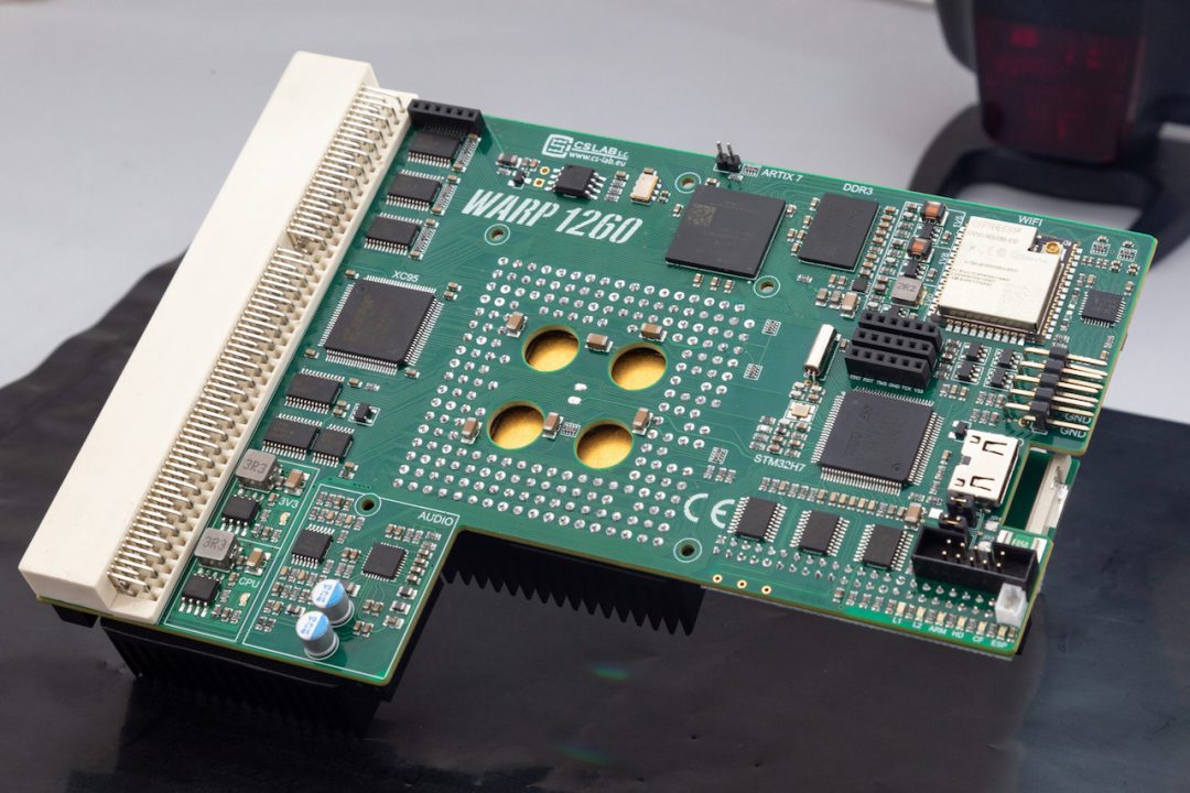 New Warp 1260 Cooler for Amiga 1200 is under Testing