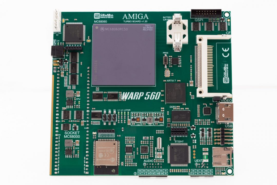 Amiga 500 users will Soon be getting Warp 560 68060 Power