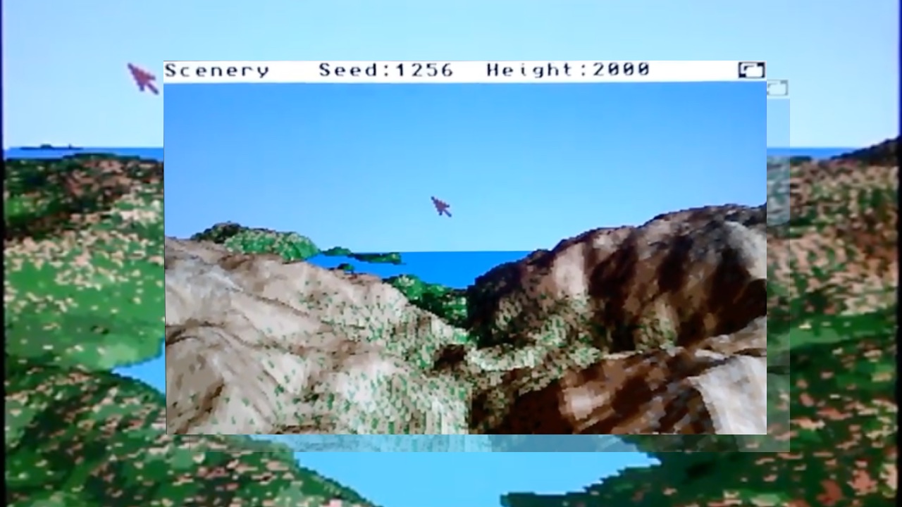 Scenery from 1988 shows the Power of Amiga