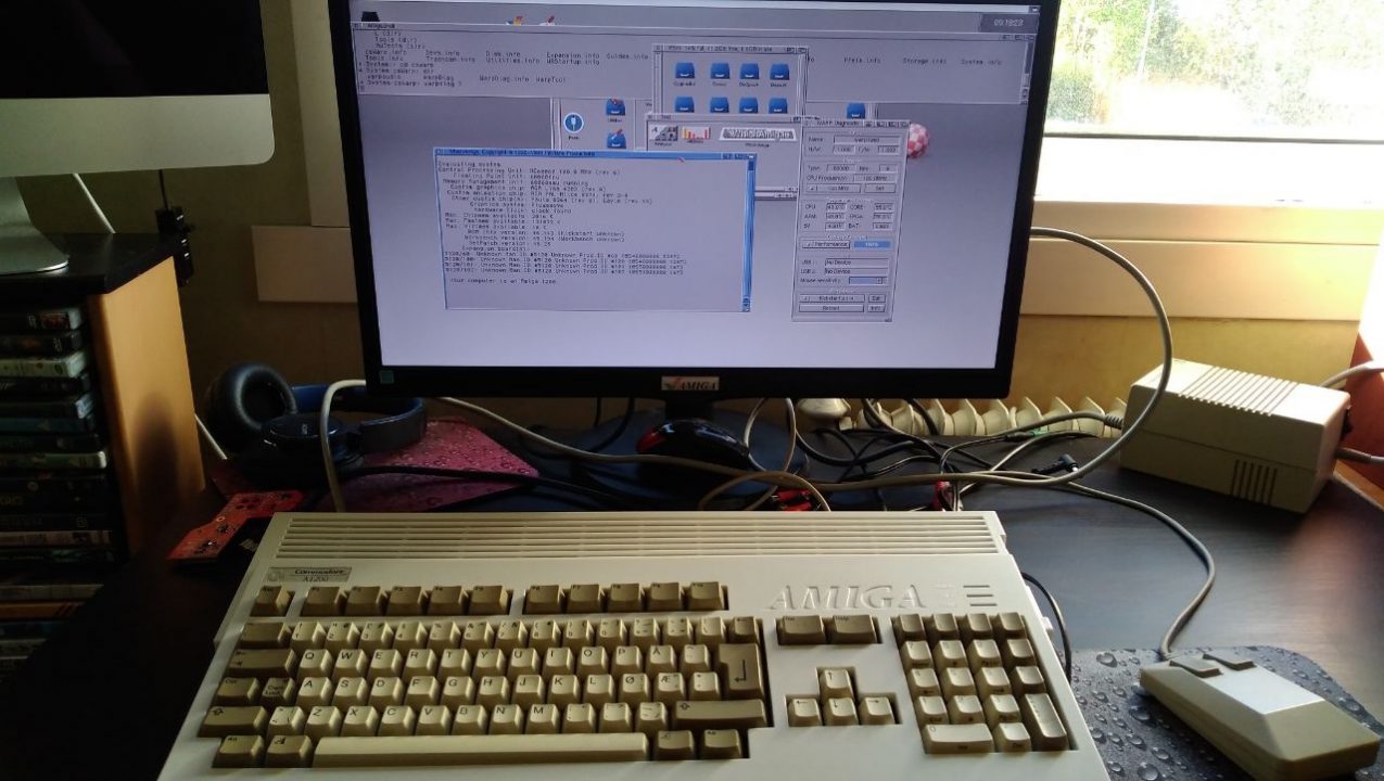 Real Amiga 1200 with 68060 at 105MHz is Not a Dream Anymore - Amitopia