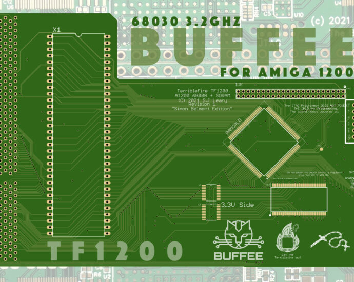 68030 3.2GHz Amiga 1200 accelerator
