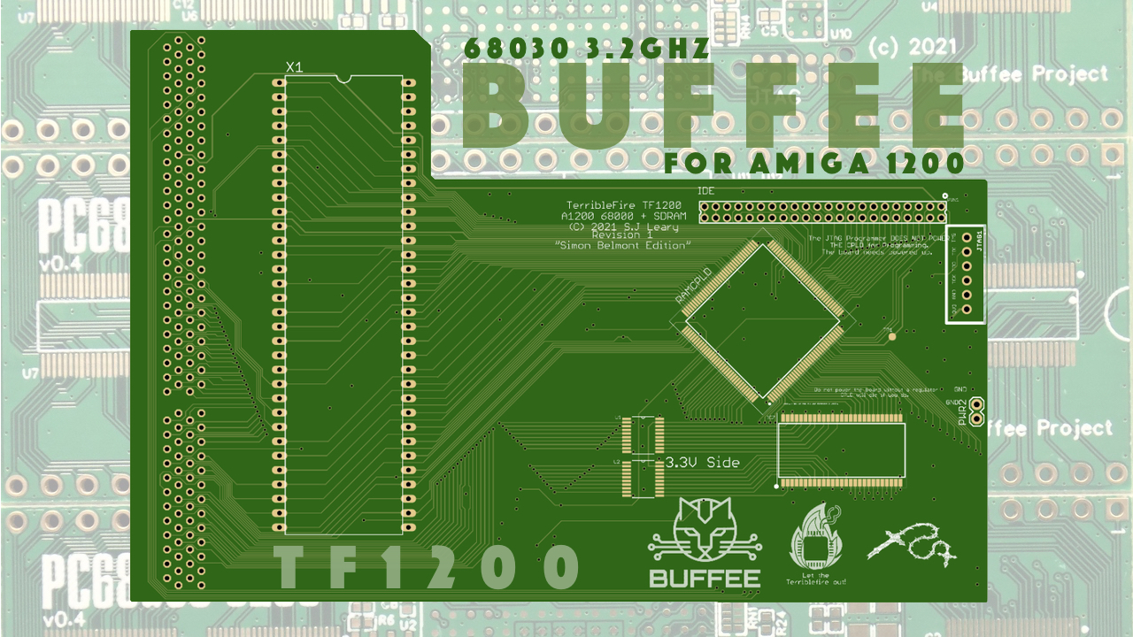 68030 3.2GHz Amiga 1200 accelerator