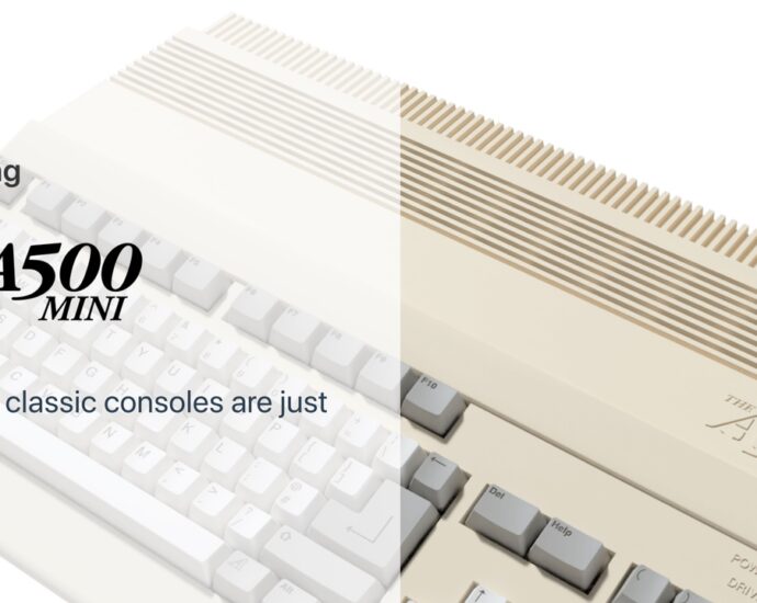 Amiga console The A500 Mini