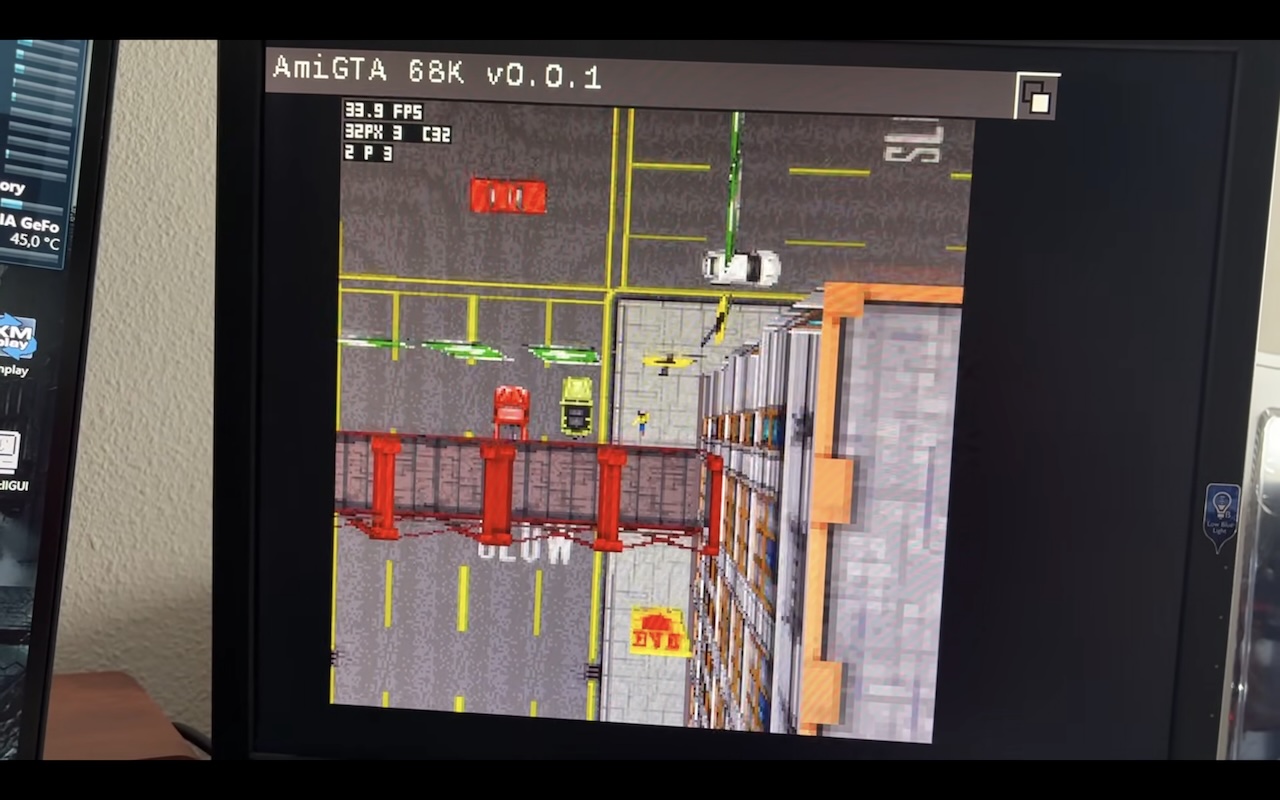 GTA 1 Ported to Amiga!