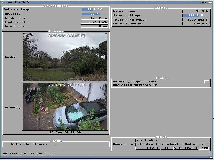 Home Assistant Natively on Your Real Amiga
