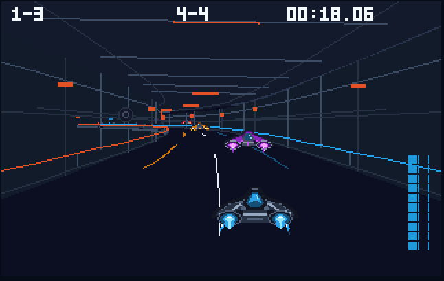 Dark Horizon AGA is out for Amiga! A cyberpunk anti-grav racer!